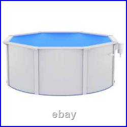 Swimming Pool with Safety Ladder 300x120 cm