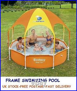 Swimming Pools Frame Outdoor Garden Big Family Women Kids Adult Above Ground UK