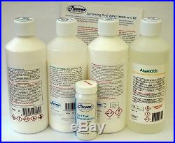 Swimming pool water treatment kit chemical starter for above ground pools