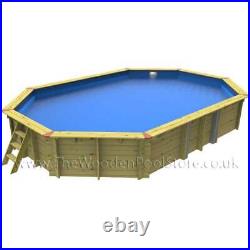 The Eco Wooden Pool Range Octagonal In ground or Above Ground Swimming Pool