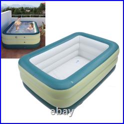 Thickened 3 Layer Above Ground Blow Up Swimming Pool for Backyard Garden