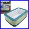 Thickened 3 Layer Above Ground Blow Up Swimming Pool for Backyard Garden