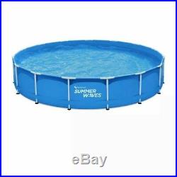 US ¡NEW! Summer Waves HOME 15 FT Active METAL FRAME Above Ground POOL! HOT
