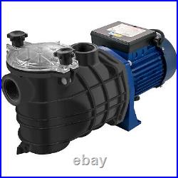 VEVOR 1 HP Swimming Pool Pump Motor 18000 L/h 750W In & Above Ground Pool Pump