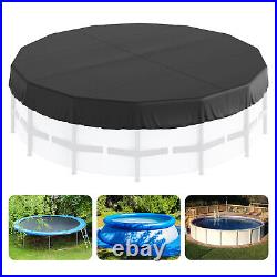 VEVOR 18 Ft Round Pool Cover Above Ground Swimming Pool Cover Drawstring Design