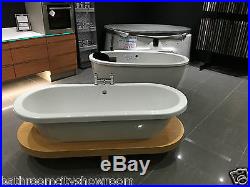 XD11 Bathroom Roll Top Double Ended Bath Raised Floor BCH Platform with-out Tap